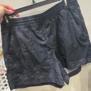 Old Navy Black athletic shorts - has pockets & zipper pockets